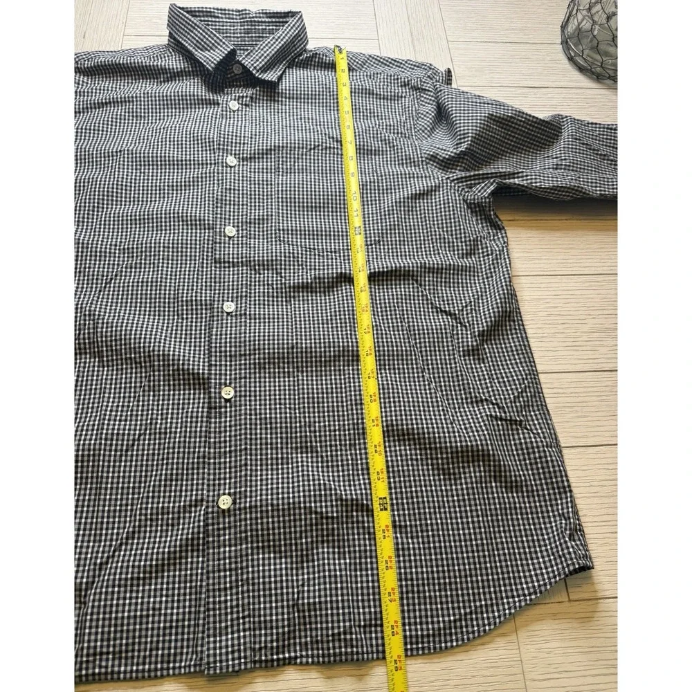 Banana Republic Men's XL Untucked Standard Fit Casual Button‎ Down Cotton Shirt